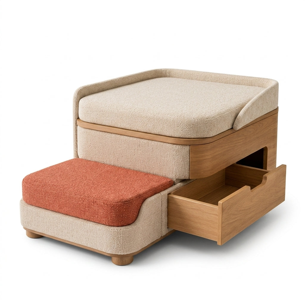 Orivessa™ Bedside Pet Landing Console