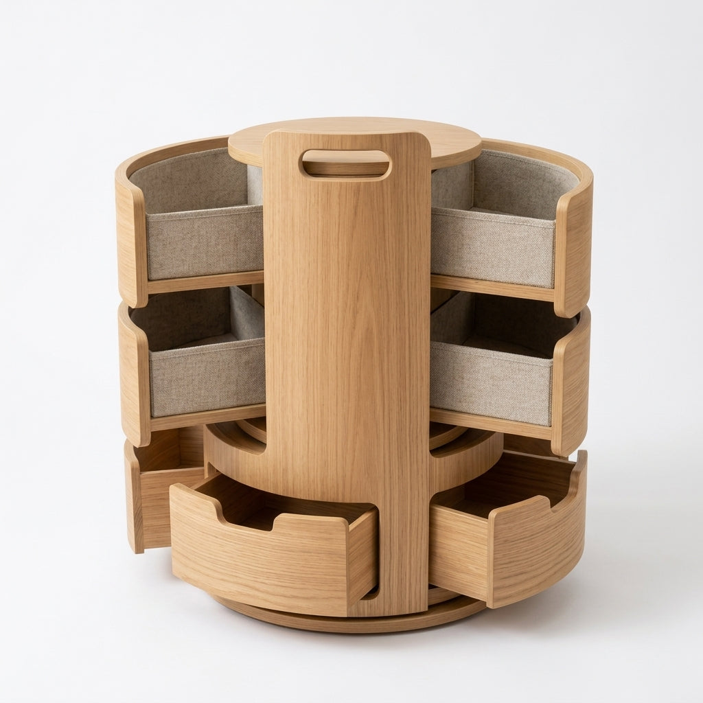Orivessa™ Rotating Pet Toy Library
