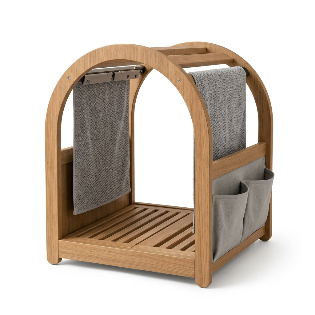 Orivessa™ Walk-Through Pet Towel Station